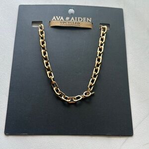 Ava & Aiden Gold-Tone Chain Necklace